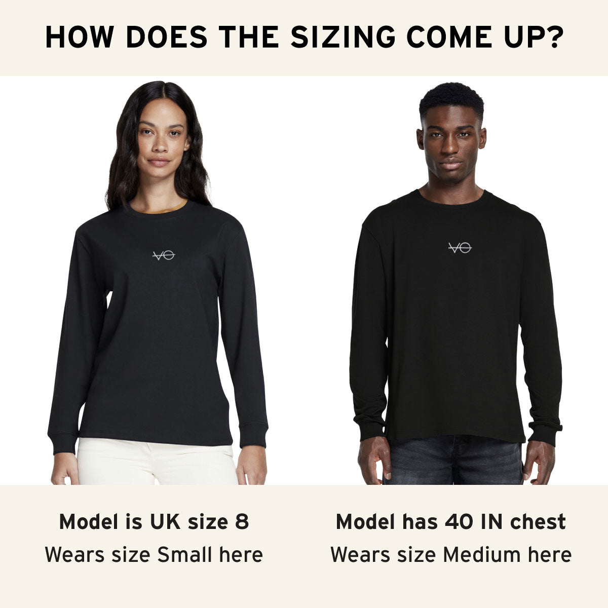 Mountain Range Back Print Long Sleeve T-Shirt (Unisex)