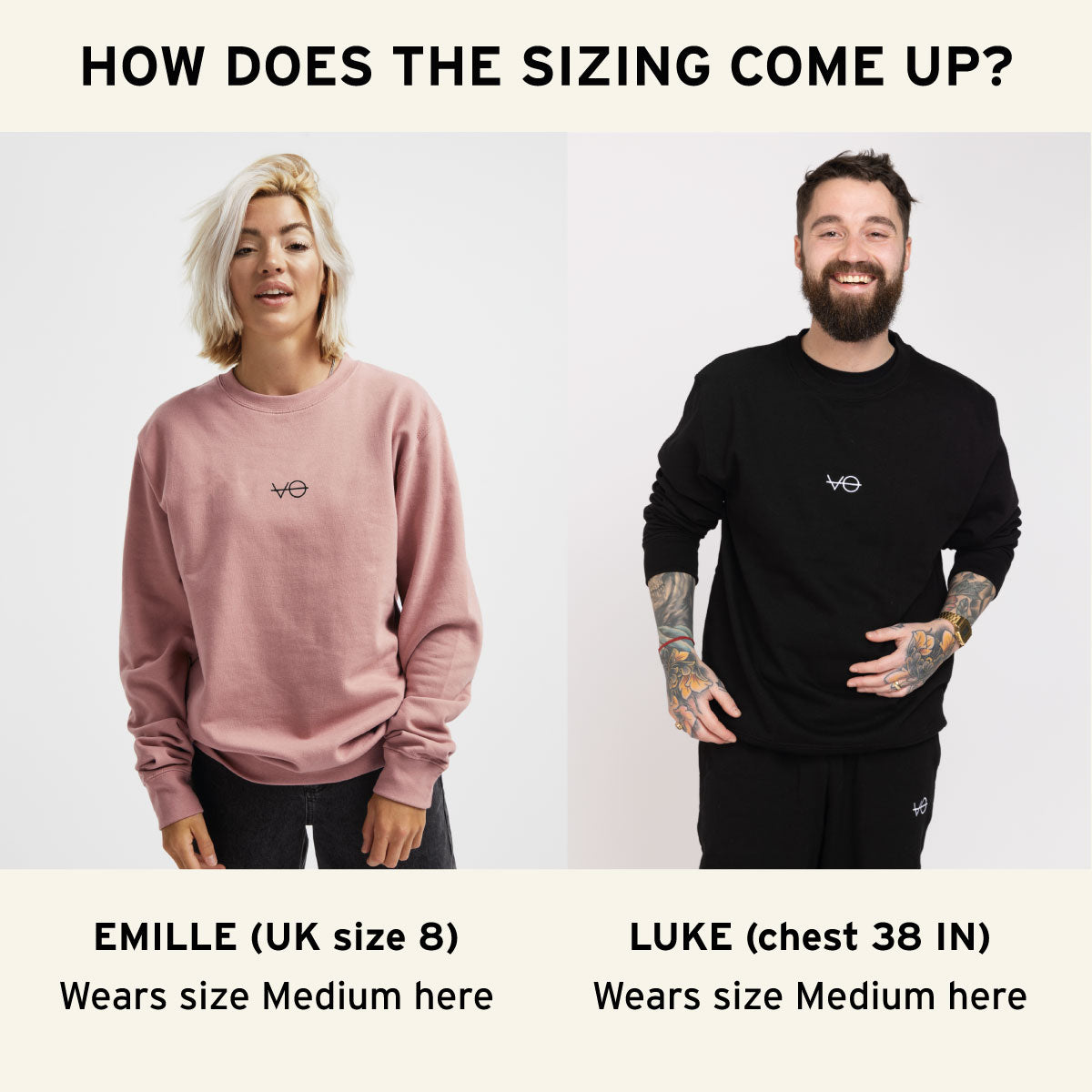 VO Embroidered Sweatshirt (Unisex)