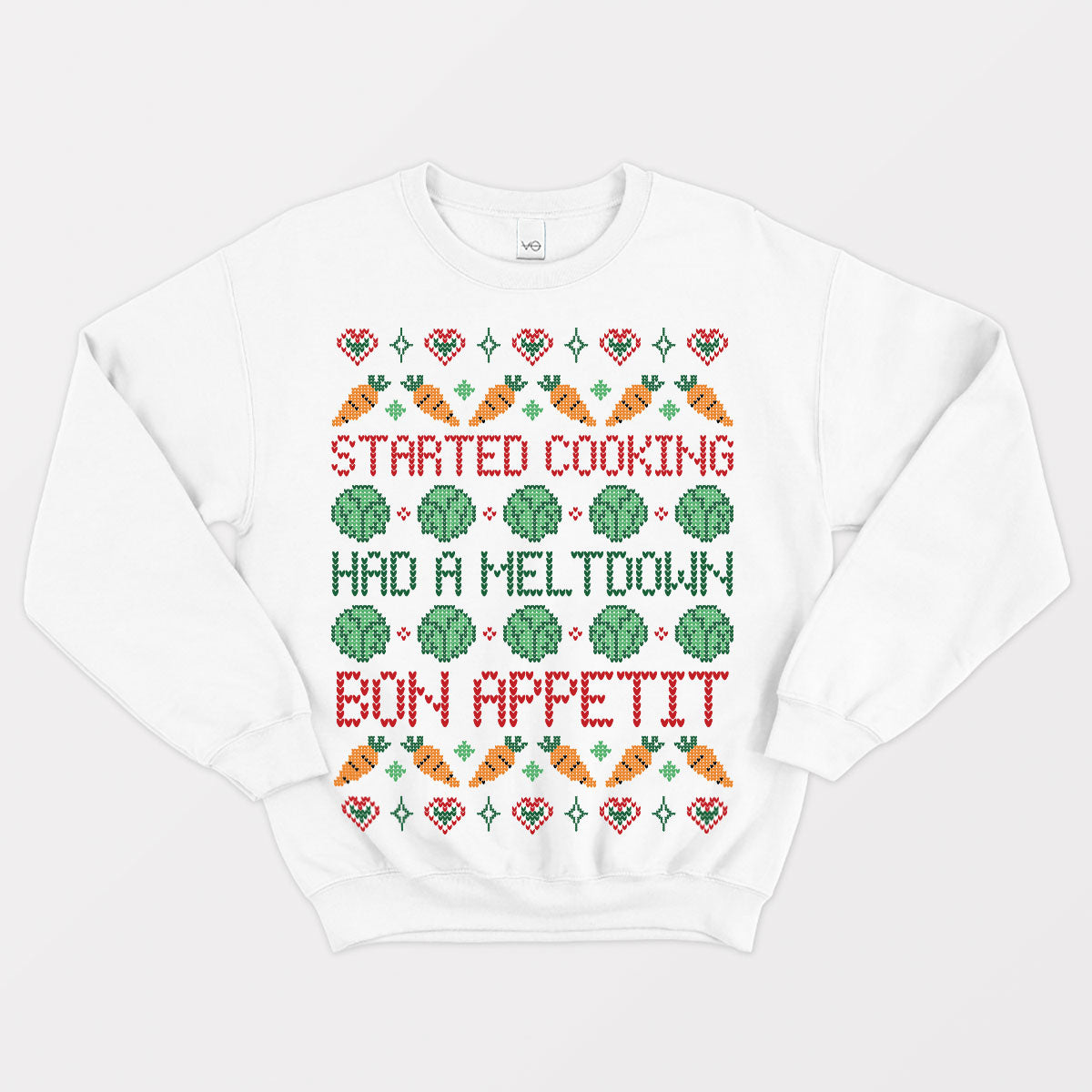 Bon Appetit Christmas Jumper (Unisex)