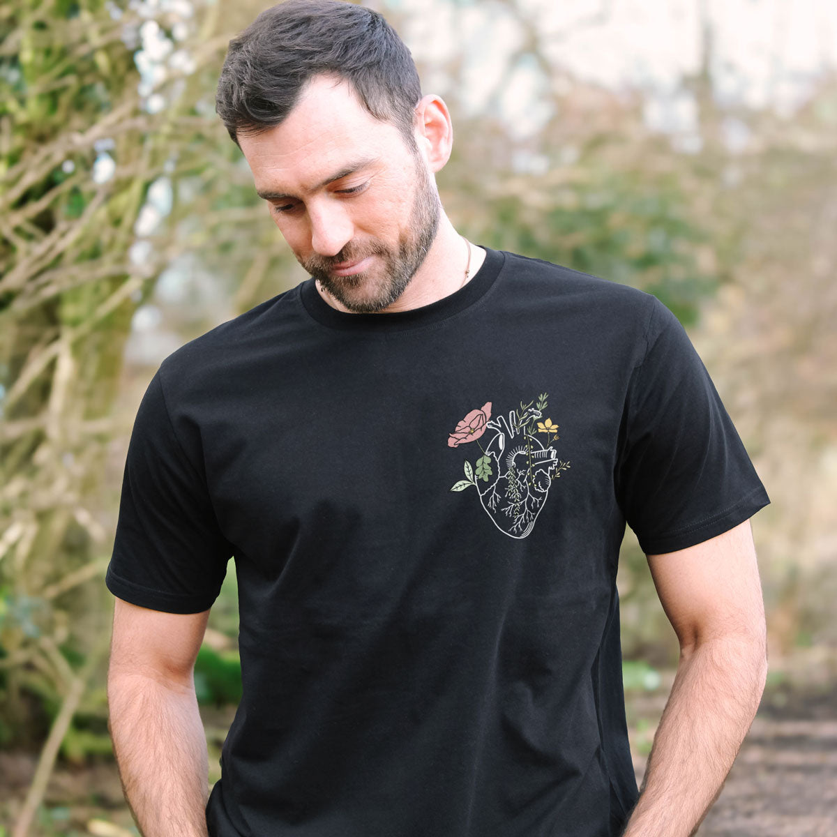 Botanatomy Heart T-Shirt (Unisex)