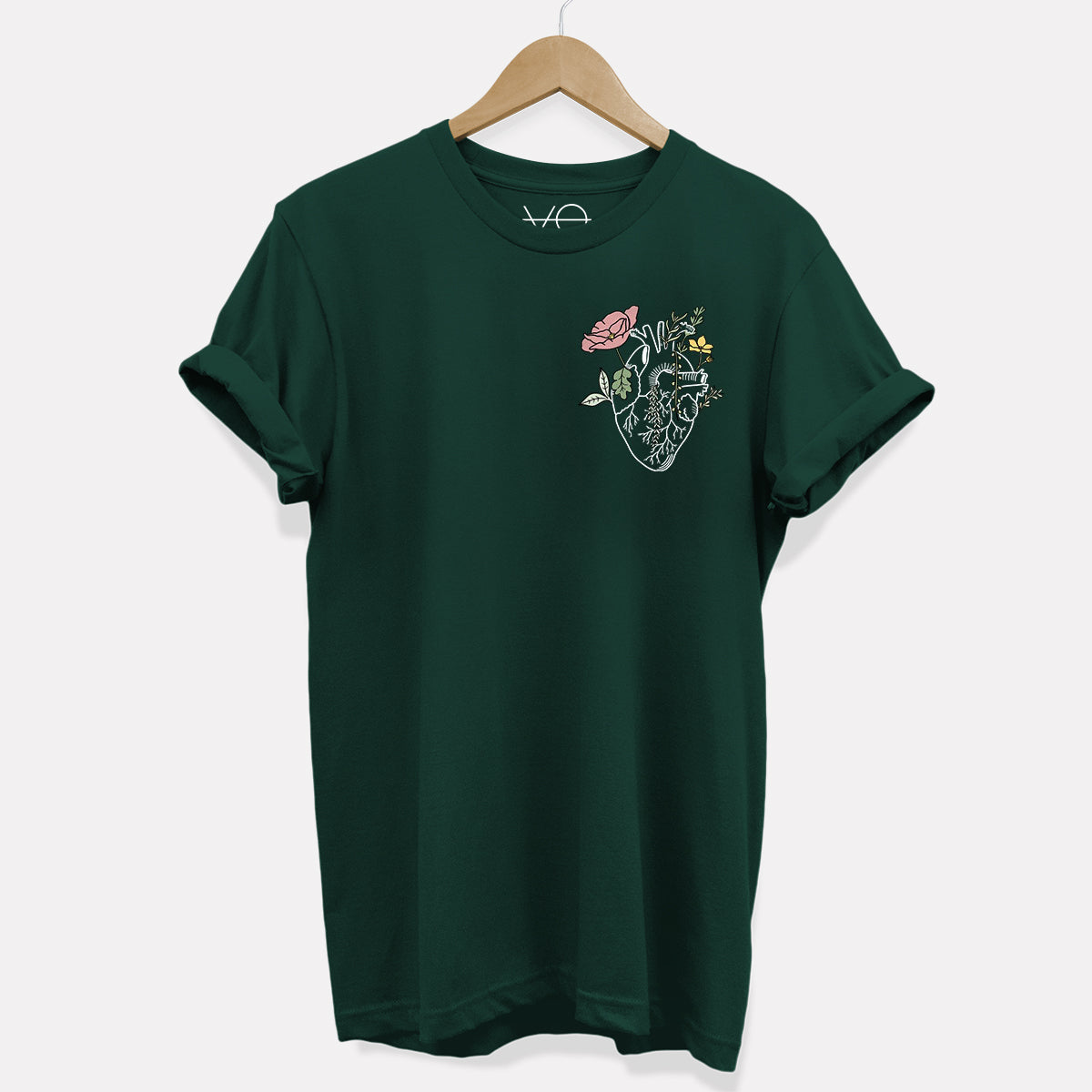 Botanatomy Heart T-Shirt (Unisex)