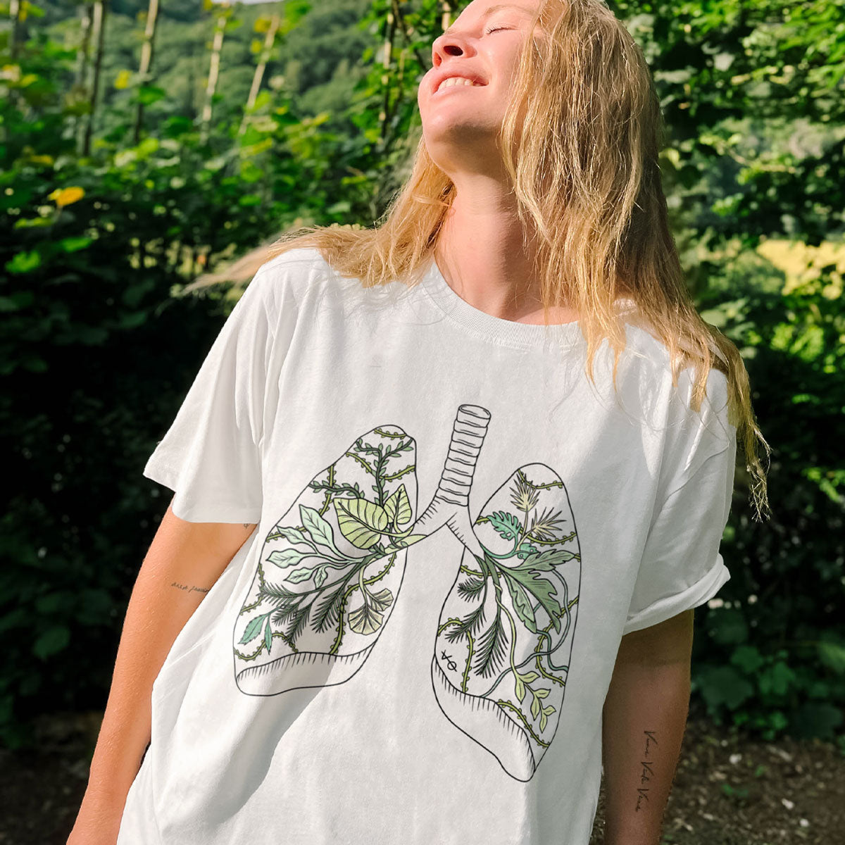 Botanatomy Lungs T-Shirt (Unisex)
