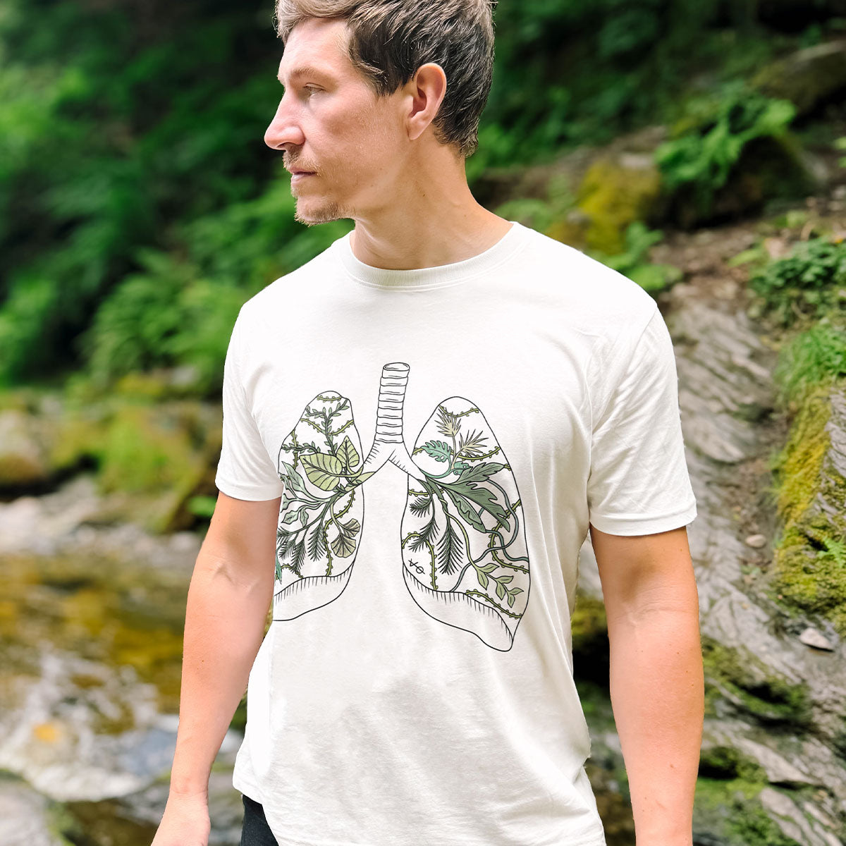 Botanatomy Lungs T-Shirt (Unisex)