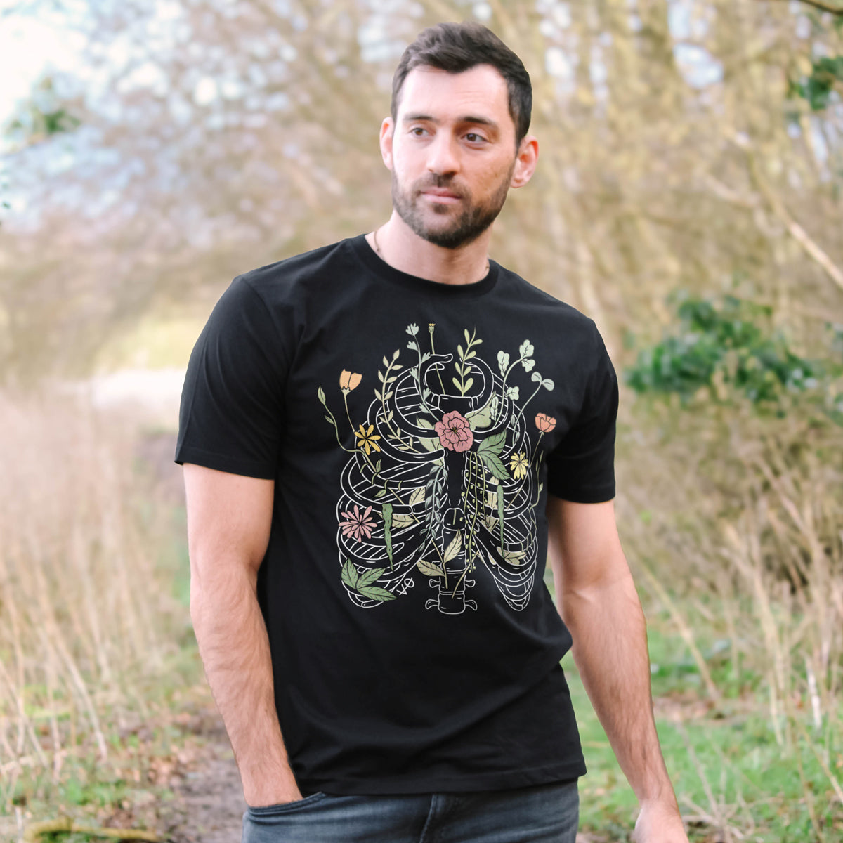 Botanatomy Ribs T-Shirt (Unisex)