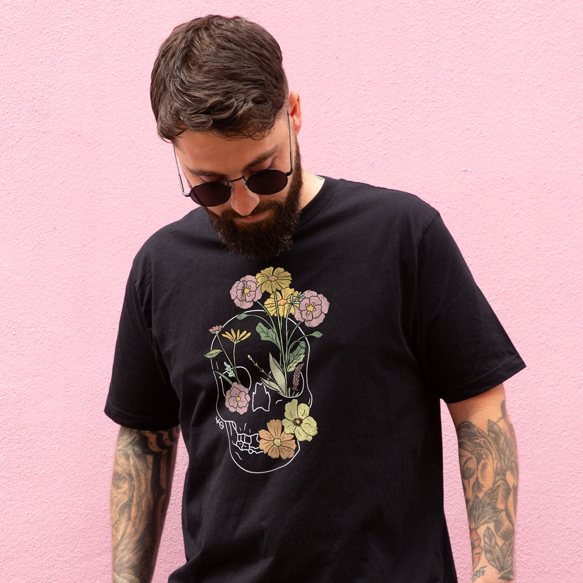 Botanatomy Skull T-Shirt (Unisex)