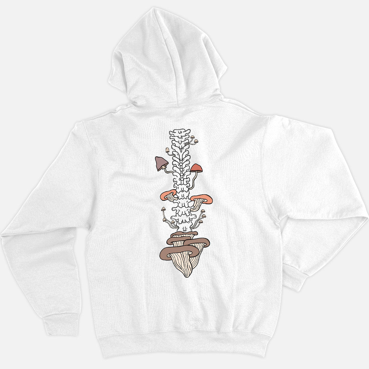 Botanatomy Spine Back Print Hoodie (Unisex)
