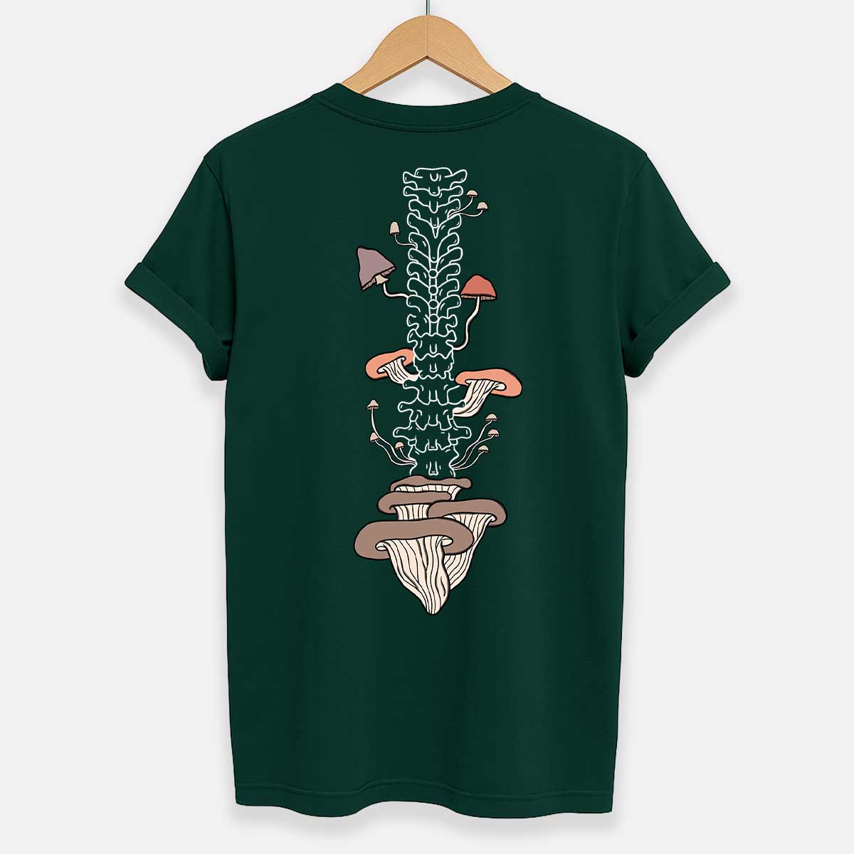 Botanatomy Spine Back Print T-Shirt (Unisex)