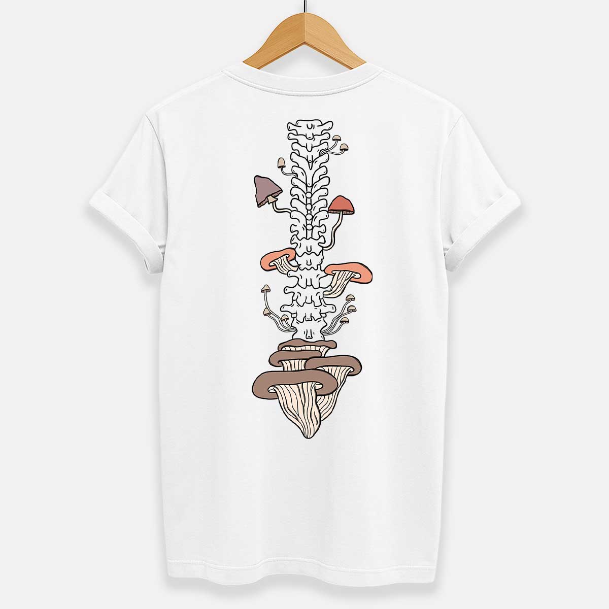 Botanatomy Spine Back Print T-Shirt (Unisex)