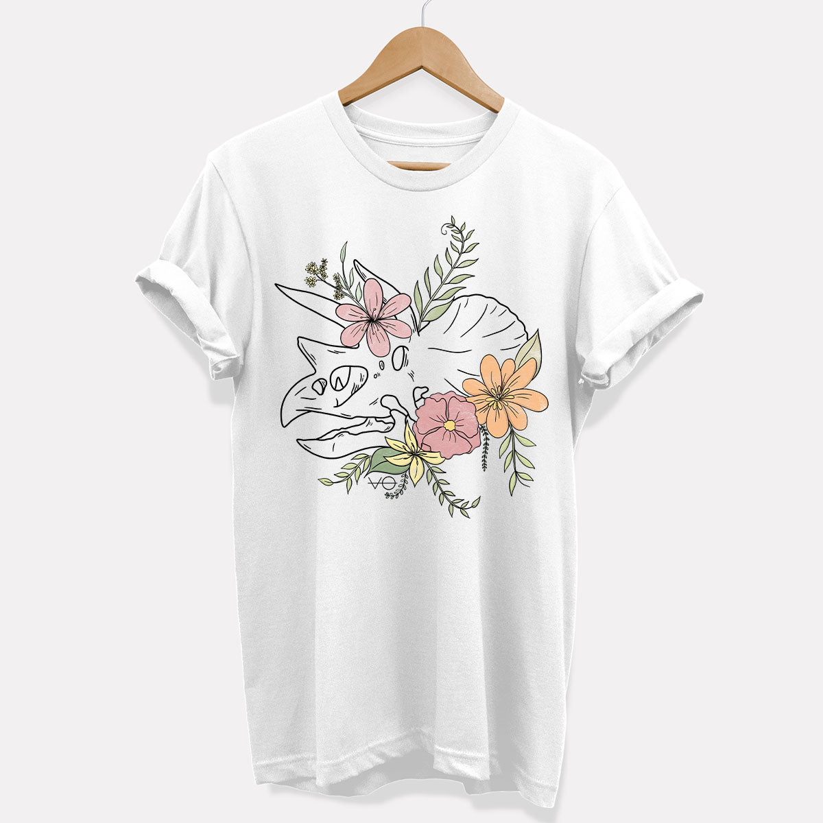 Botanatomy Triceratops T-Shirt (Unisex)