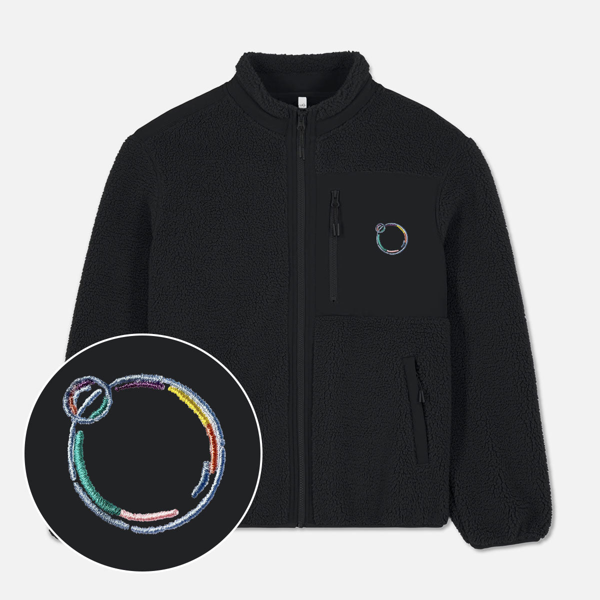 Bubble Recycled Sherpa Fleece (Unisex)