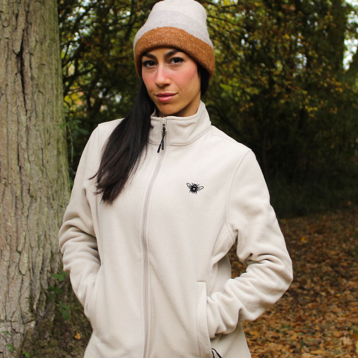 Tiny Bumble Bee Recycled Women's Fleece