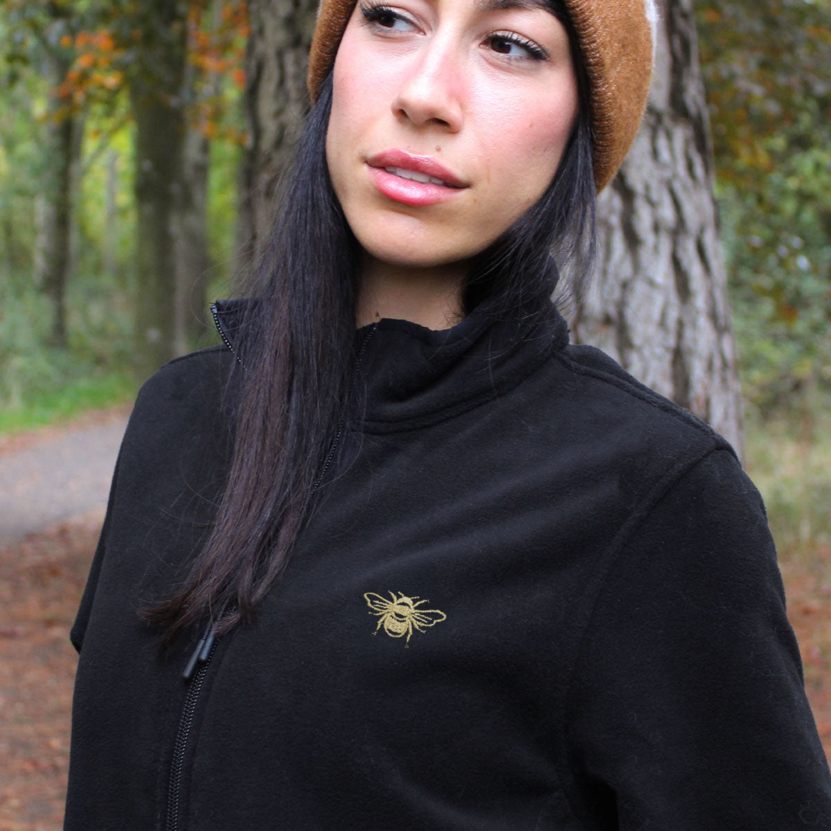 Tiny Bumble Bee Recycled Women's Fleece