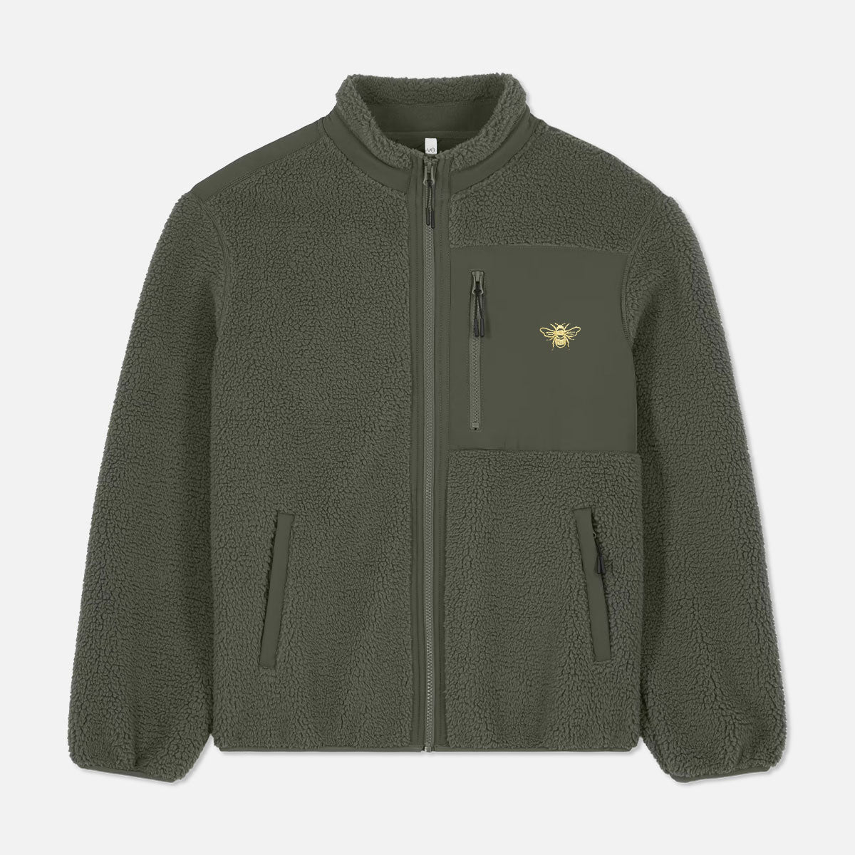 Tiny Bumble Bee Recycled Sherpa Fleece (Unisex)