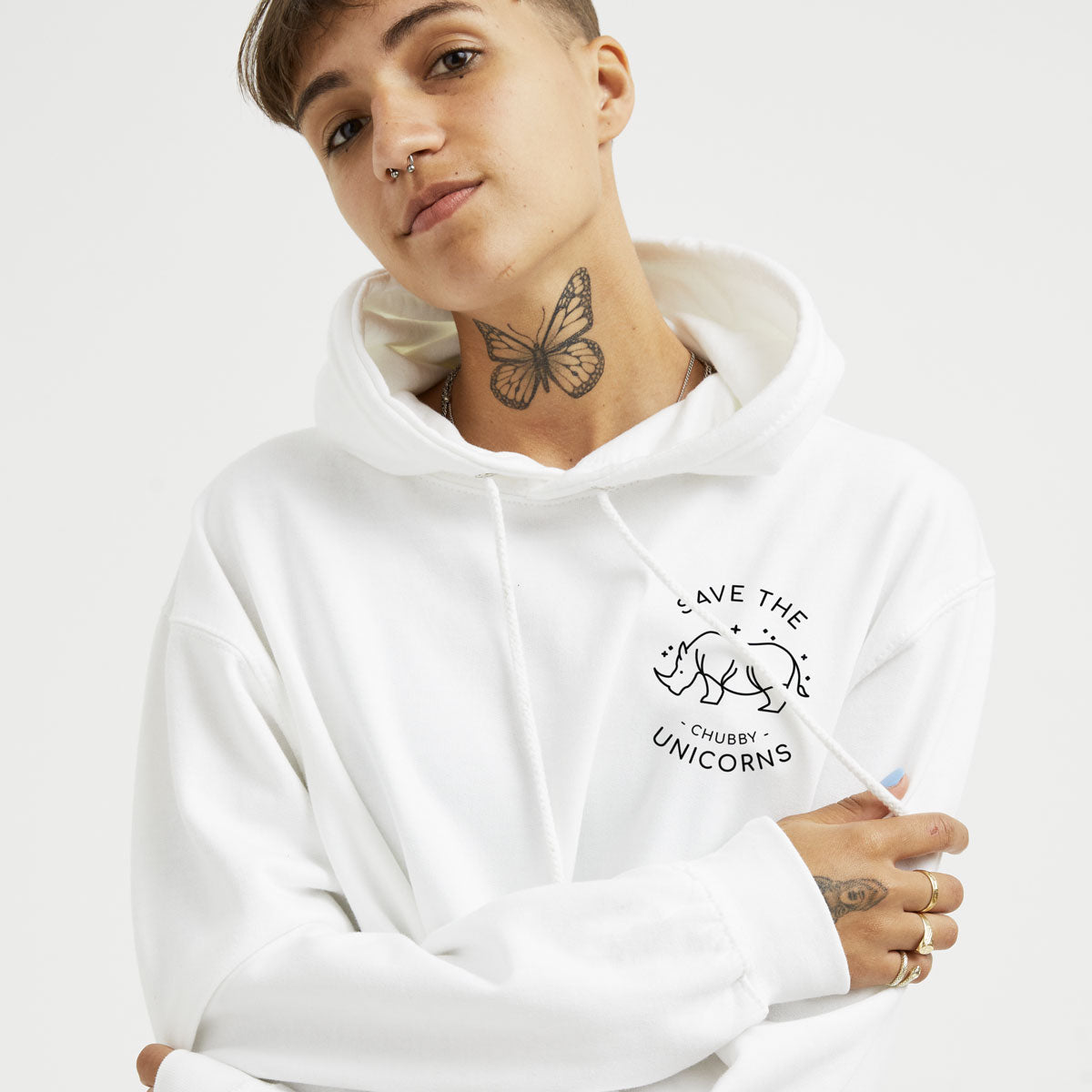 Save The Chubby Unicorns Corner Hoodie (Unisex)