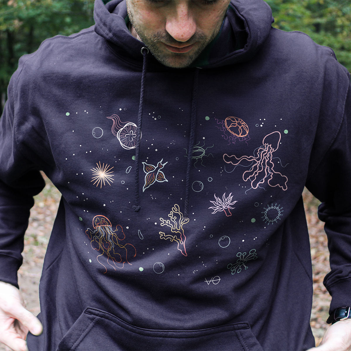 Deep Sea Jellies Hoodie (Unisex)