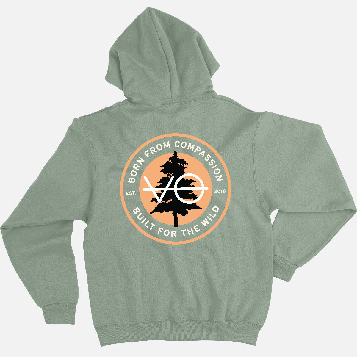 Evergreen Back Print Hoodie (Unisex)