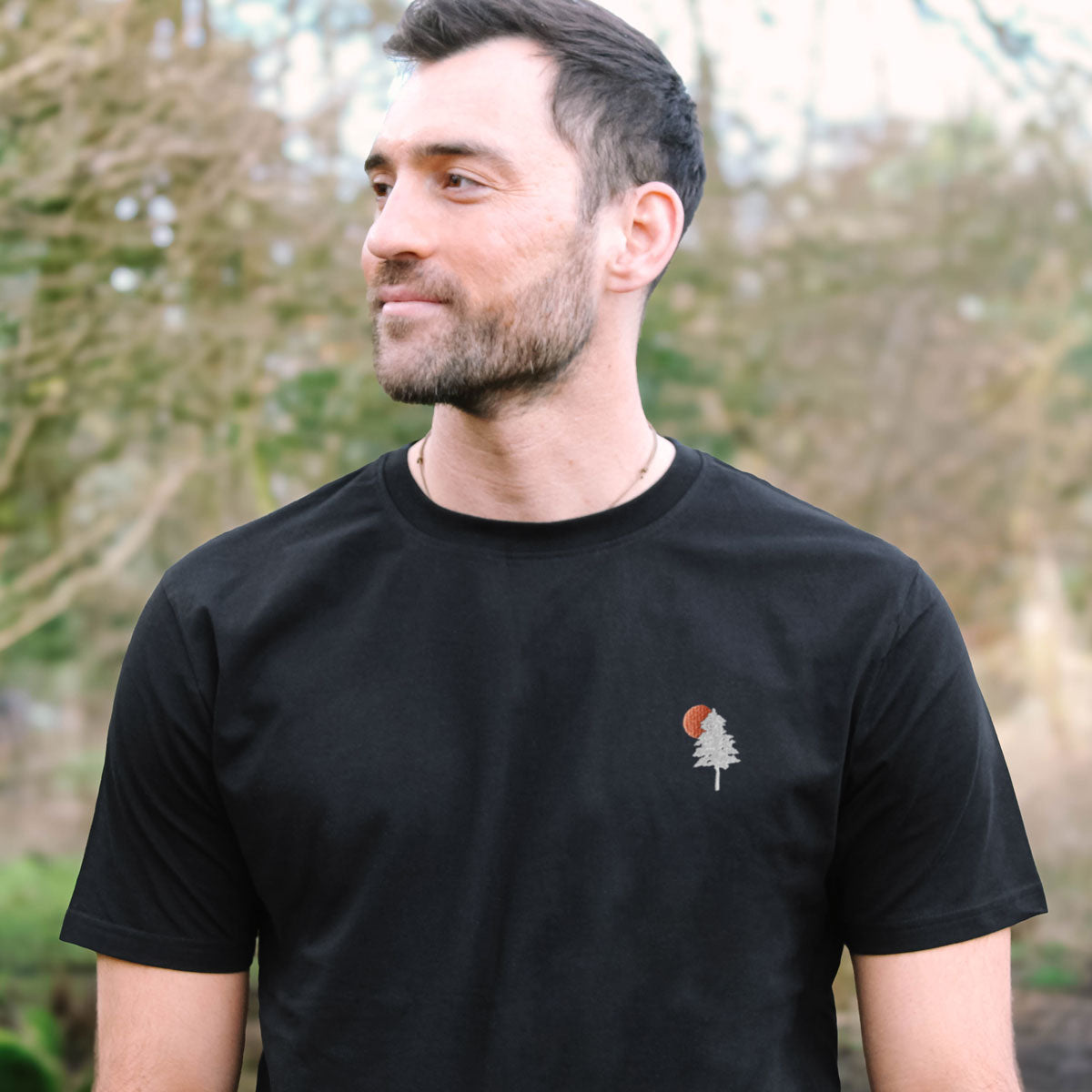 Evergreen Embroidered T-Shirt (Unisex)