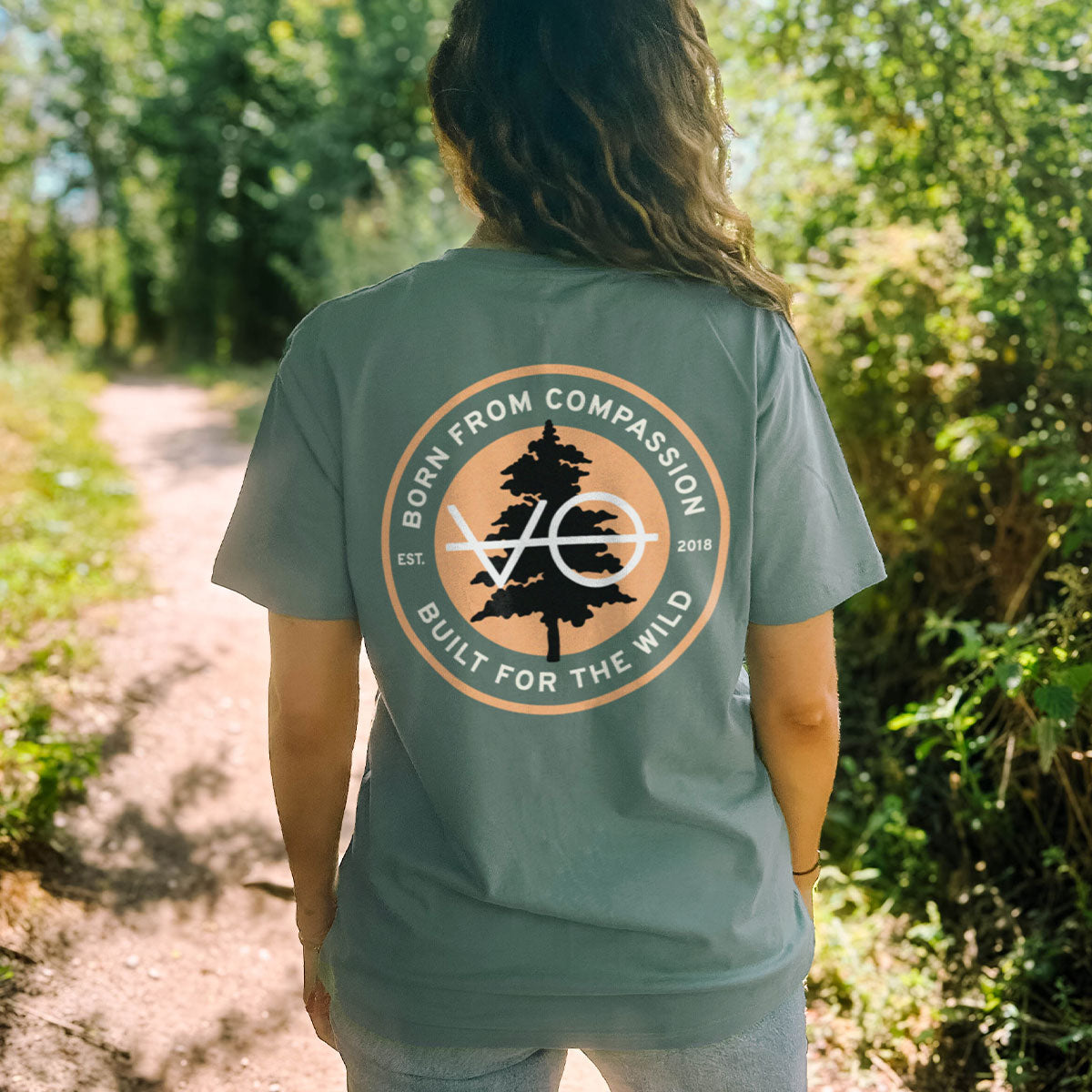 Evergreen Back Print T-Shirt (Unisex)