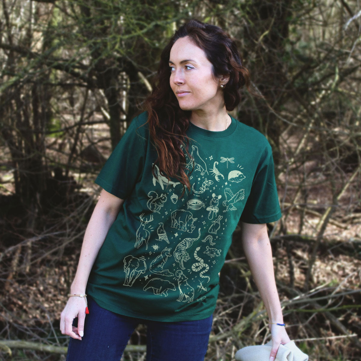 Fauna Doodle T-Shirt (Unisex)