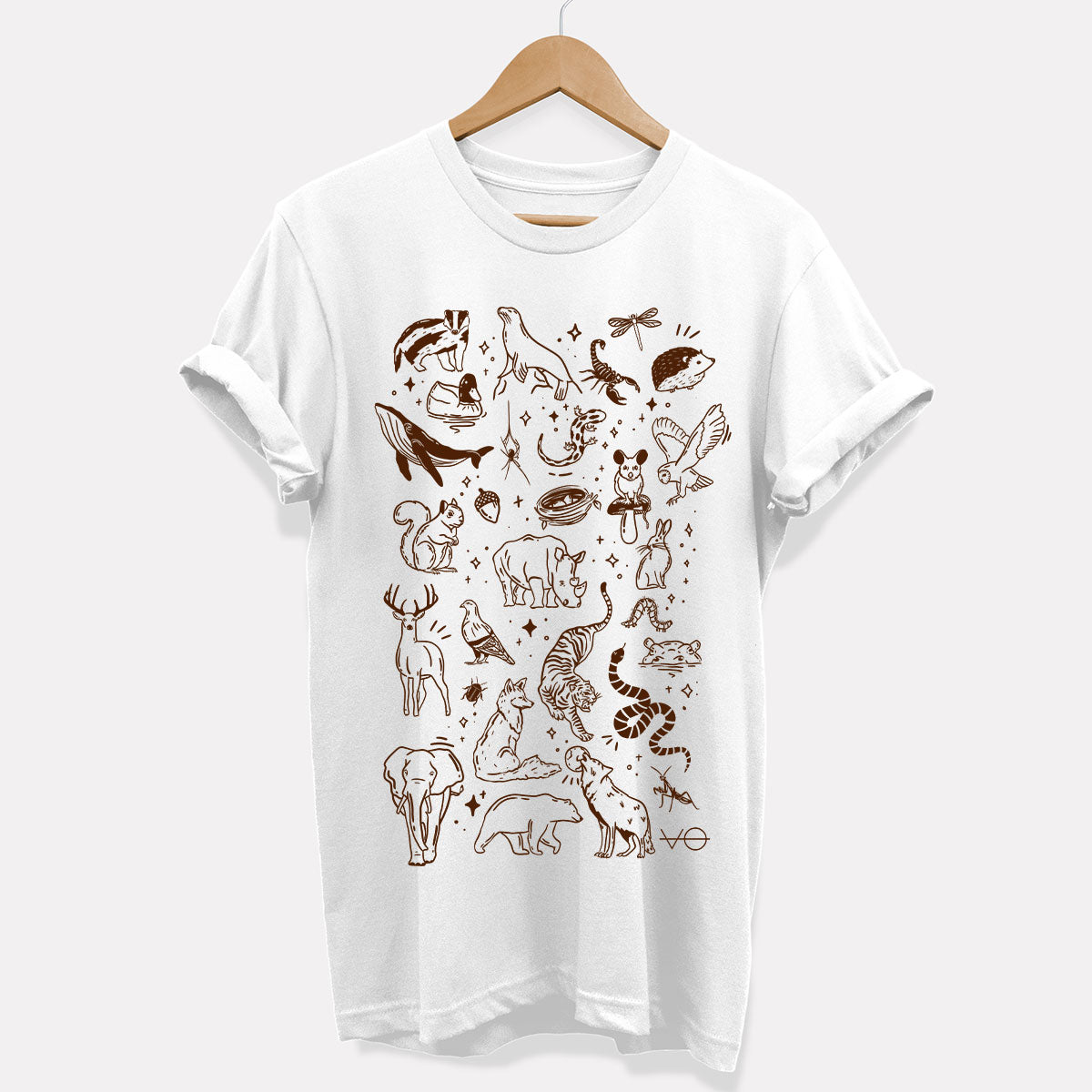 Fauna Doodle T-Shirt (Unisex)