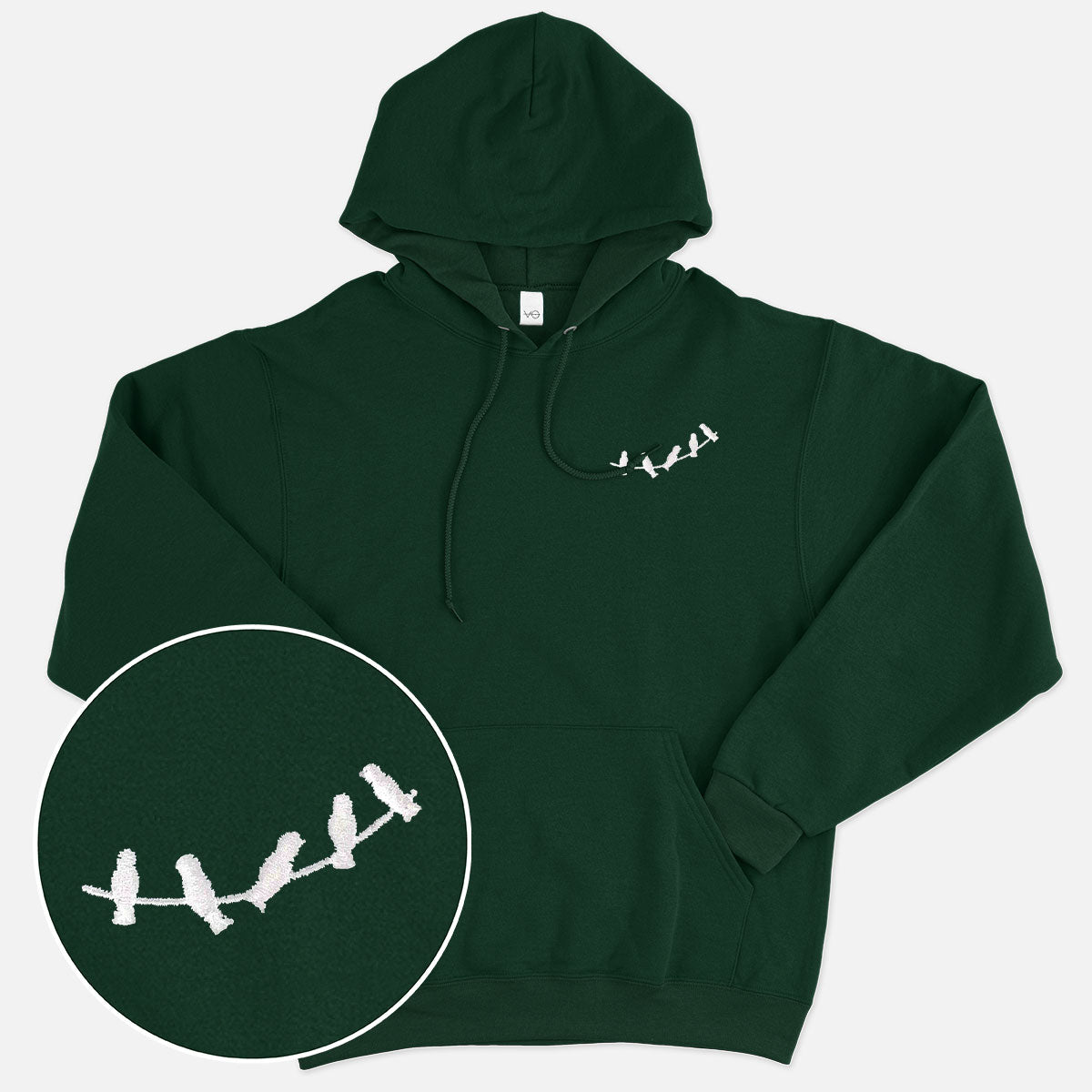 Gathering Embroidered Hoodie (Unisex)