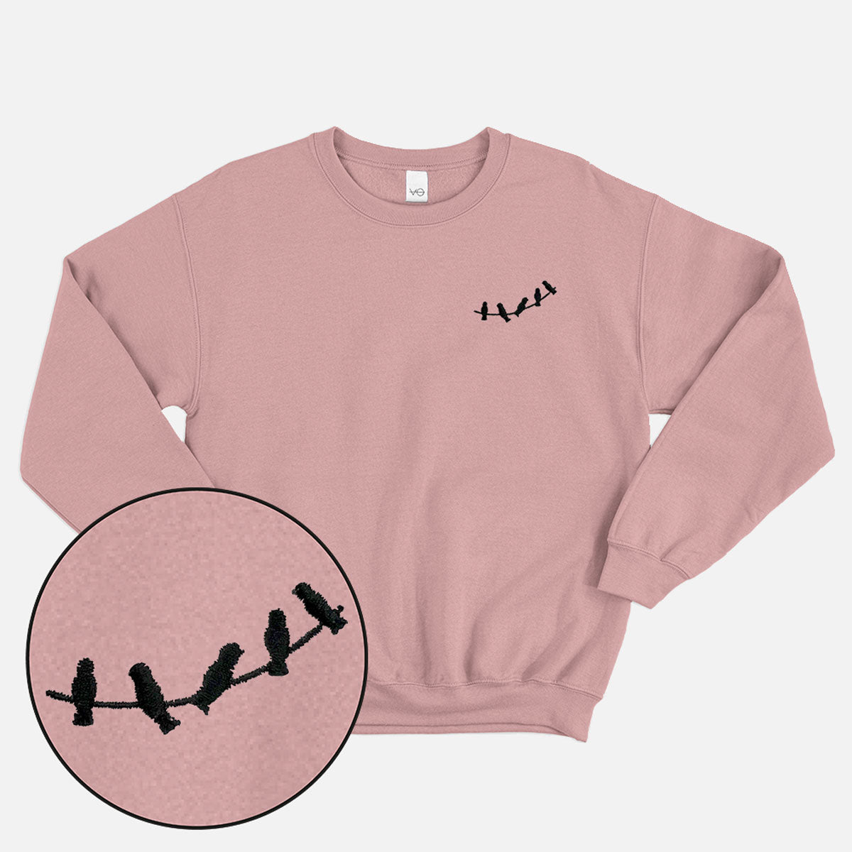 Gathering Embroidered Sweatshirt (Unisex)