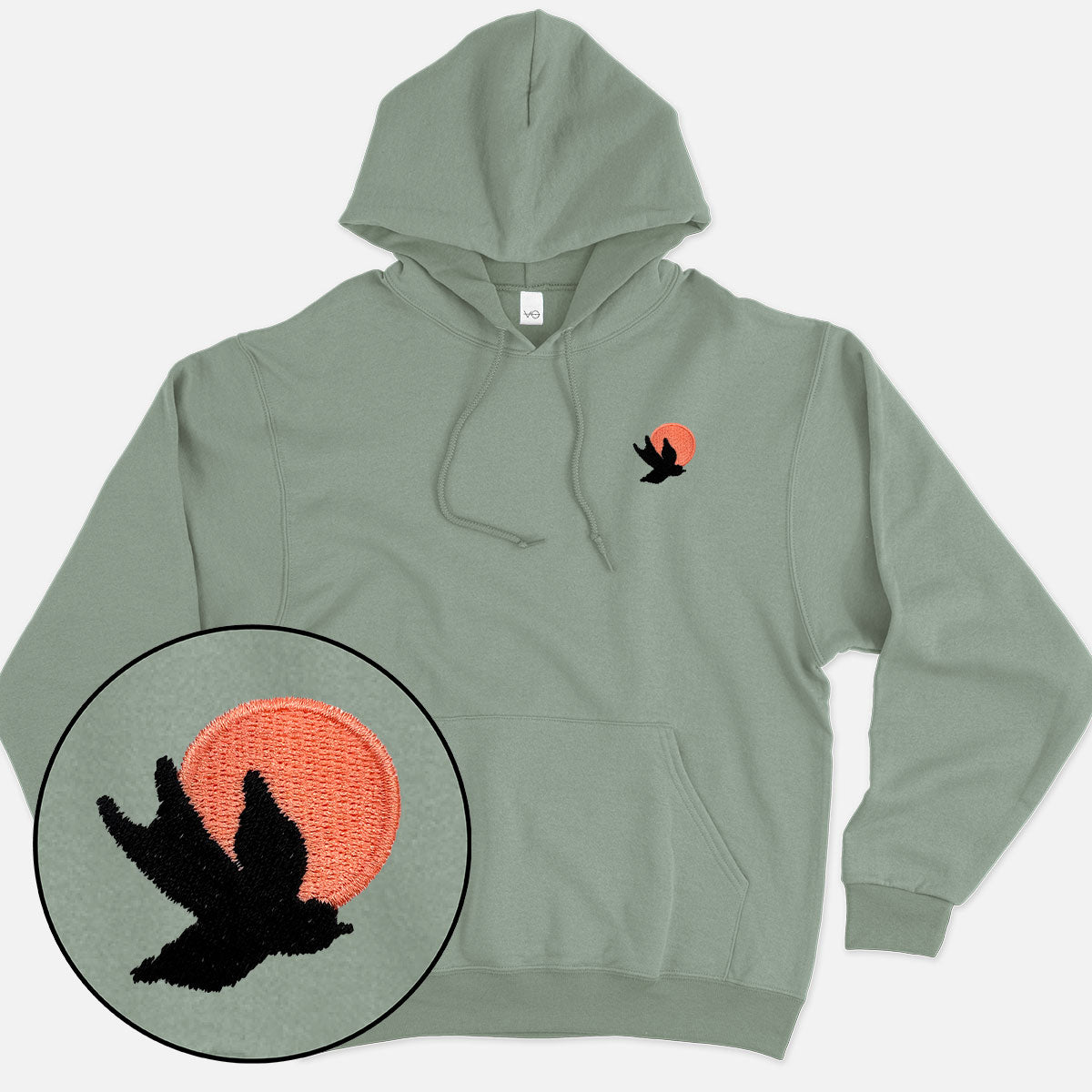 Icarus Embroidered Hoodie (Unisex)