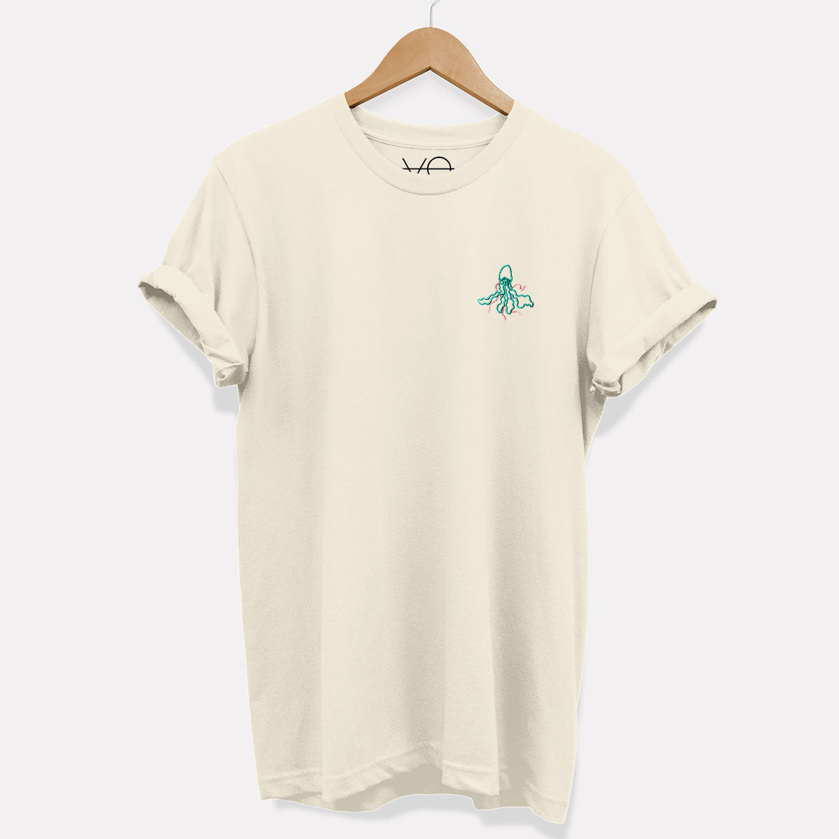 Jellyfish Embroidered T-Shirt (Unisex)