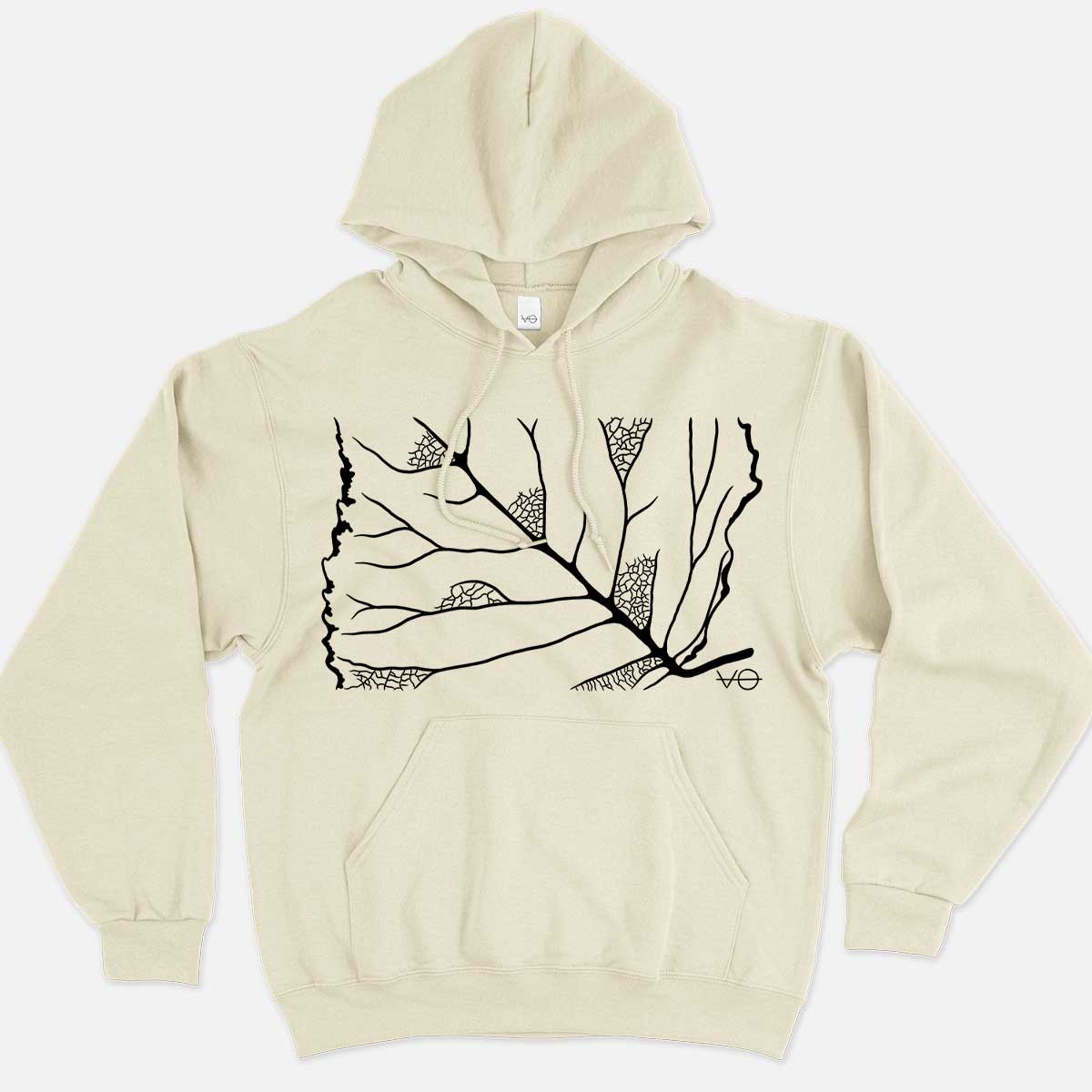 Leaf Veins Hoodie (Unisex)