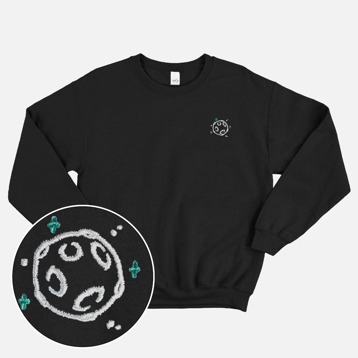 Luna Embroidered Sweatshirt (Unisex)