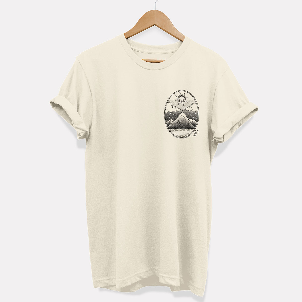 Monochrome Mountains T-Shirt (Unisex)
