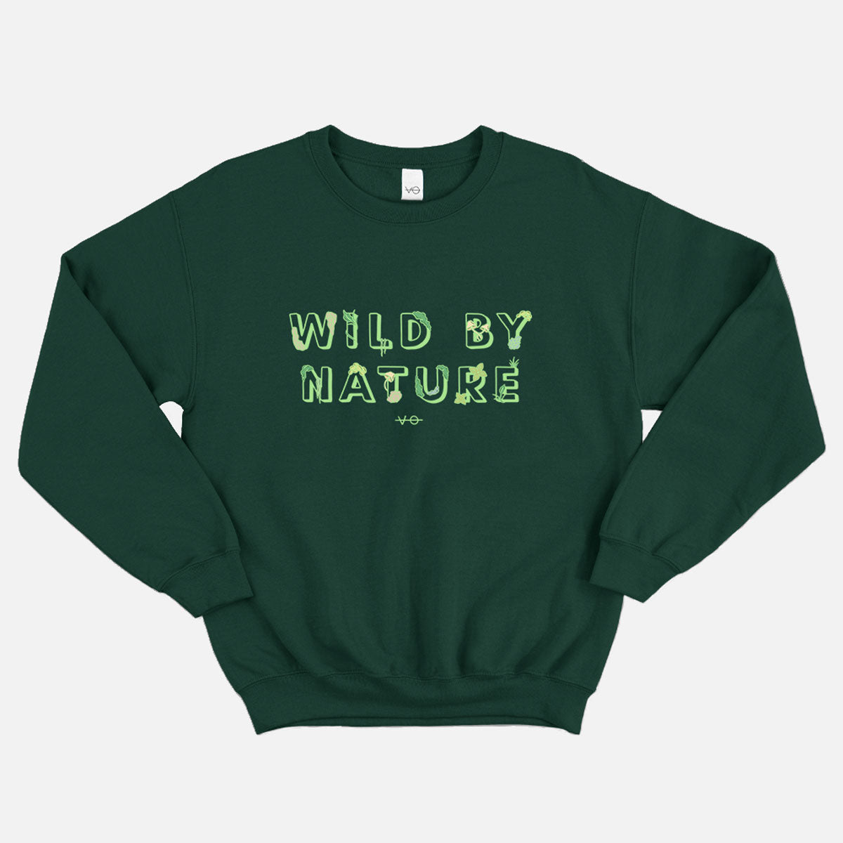 Mossy Wild By Nature Sweatshirt (Unisex)