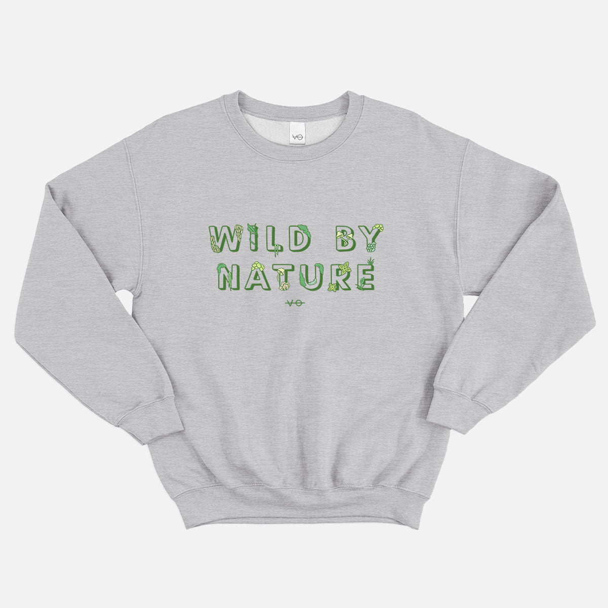 Mossy Wild By Nature Sweatshirt (Unisex)