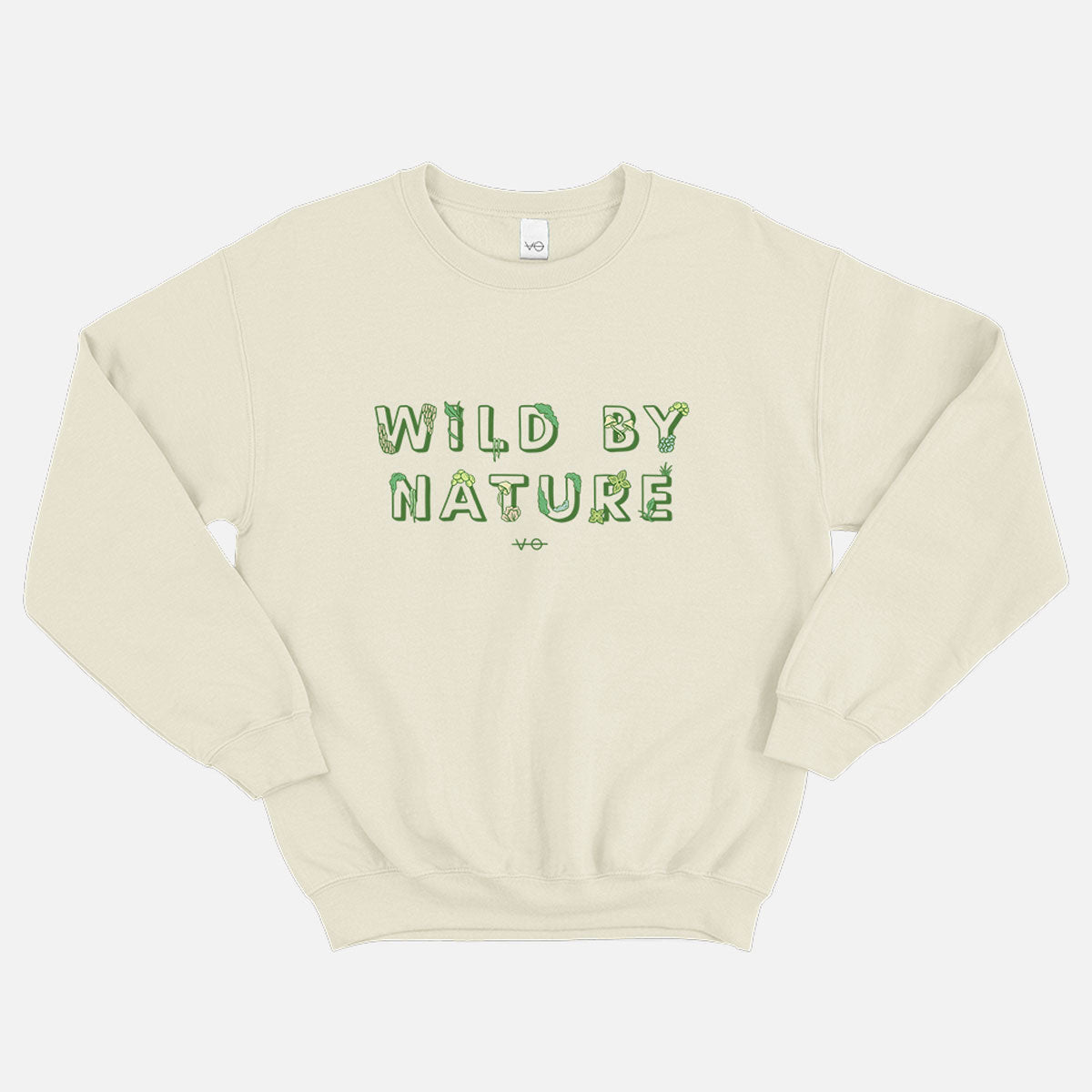 Mossy Wild By Nature Sweatshirt (Unisex)
