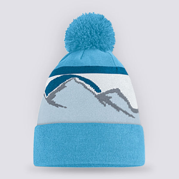 Mountain Pom-Pom Beanie