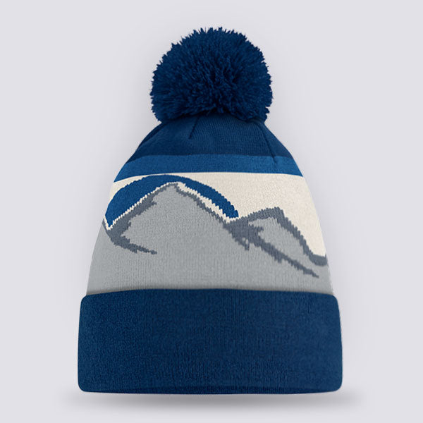 Mountain Pom-Pom Beanie