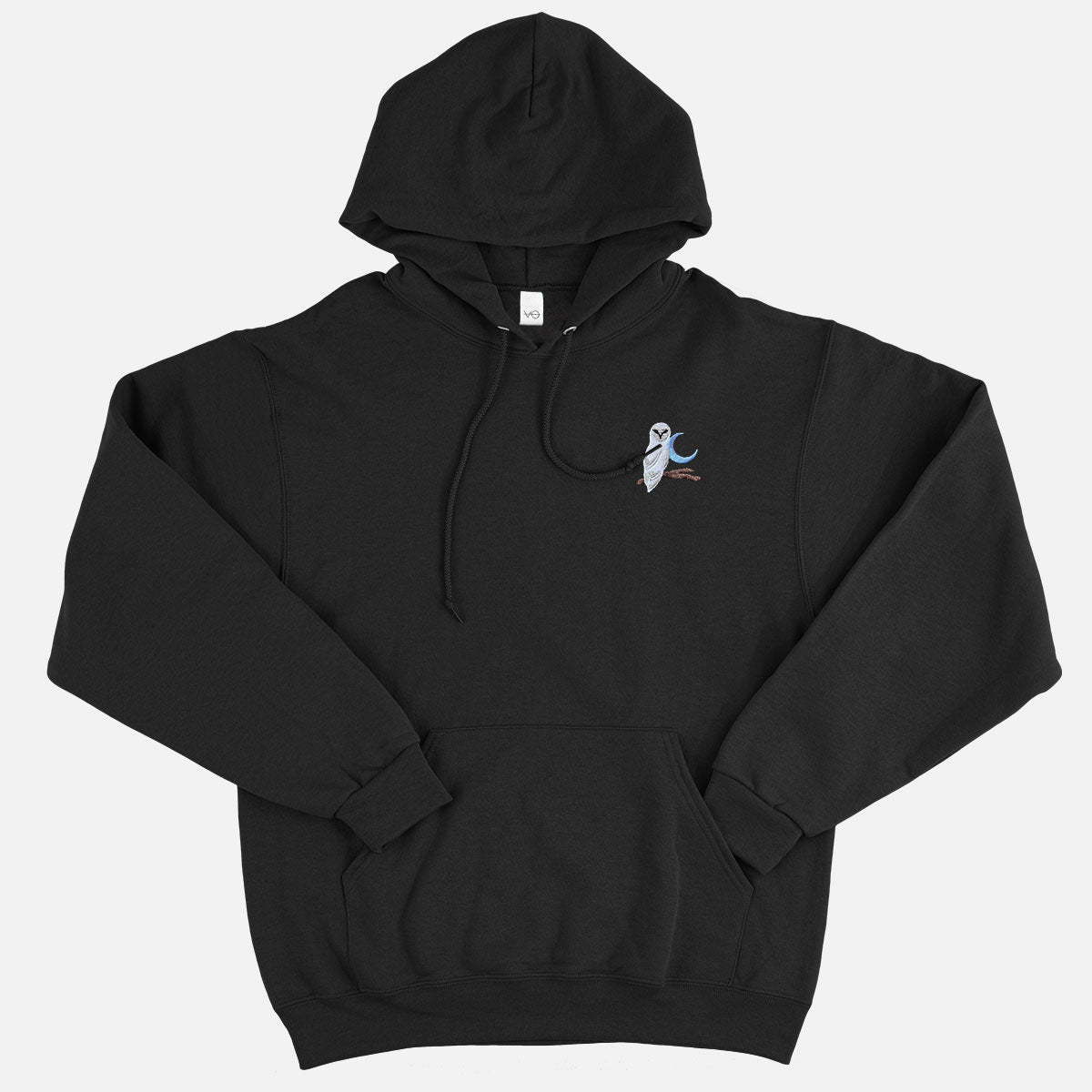 Night Owl Embroidered Hoodie (Unisex)