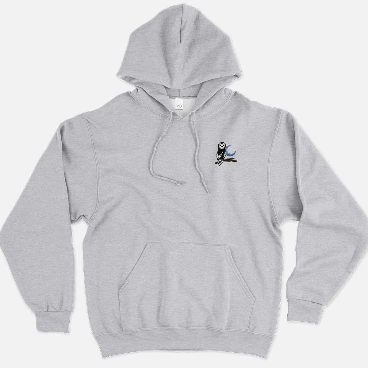 Night Owl Embroidered Hoodie (Unisex)