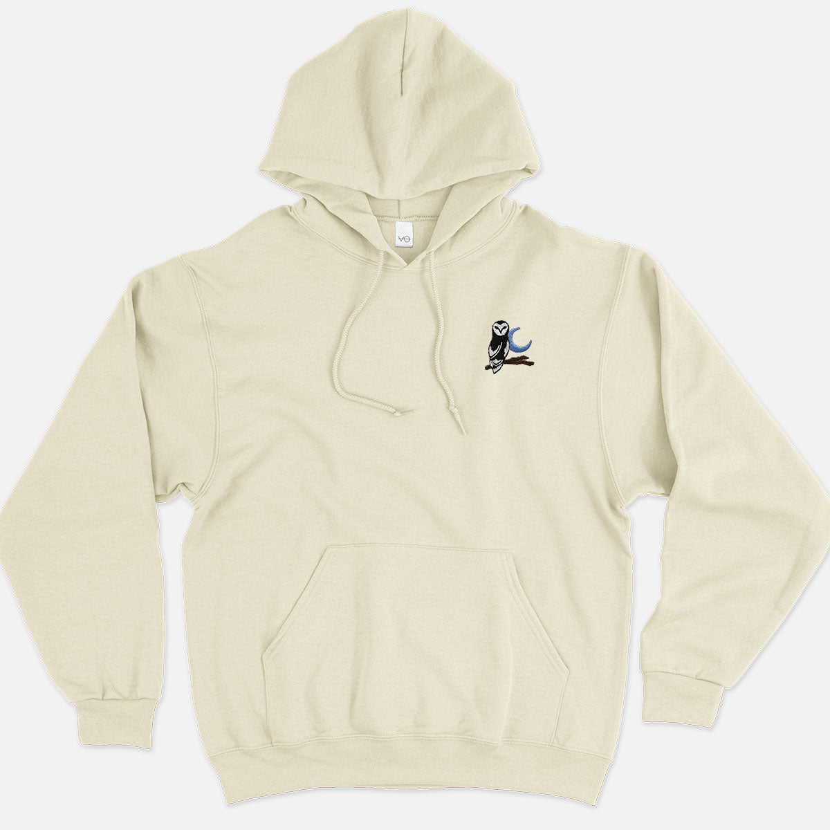 Night Owl Embroidered Hoodie (Unisex)