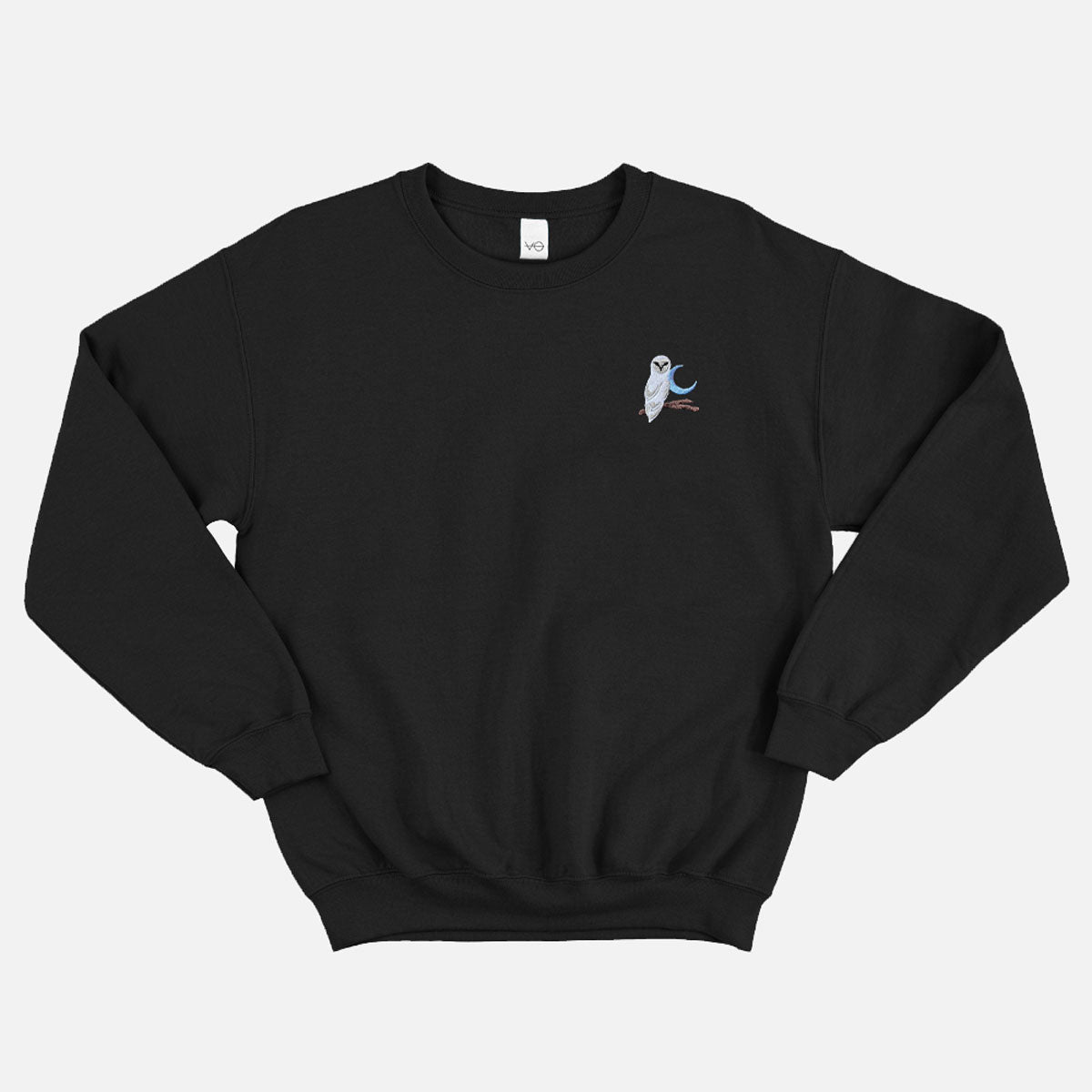 Night Owl Embroidered Sweatshirt (Unisex)