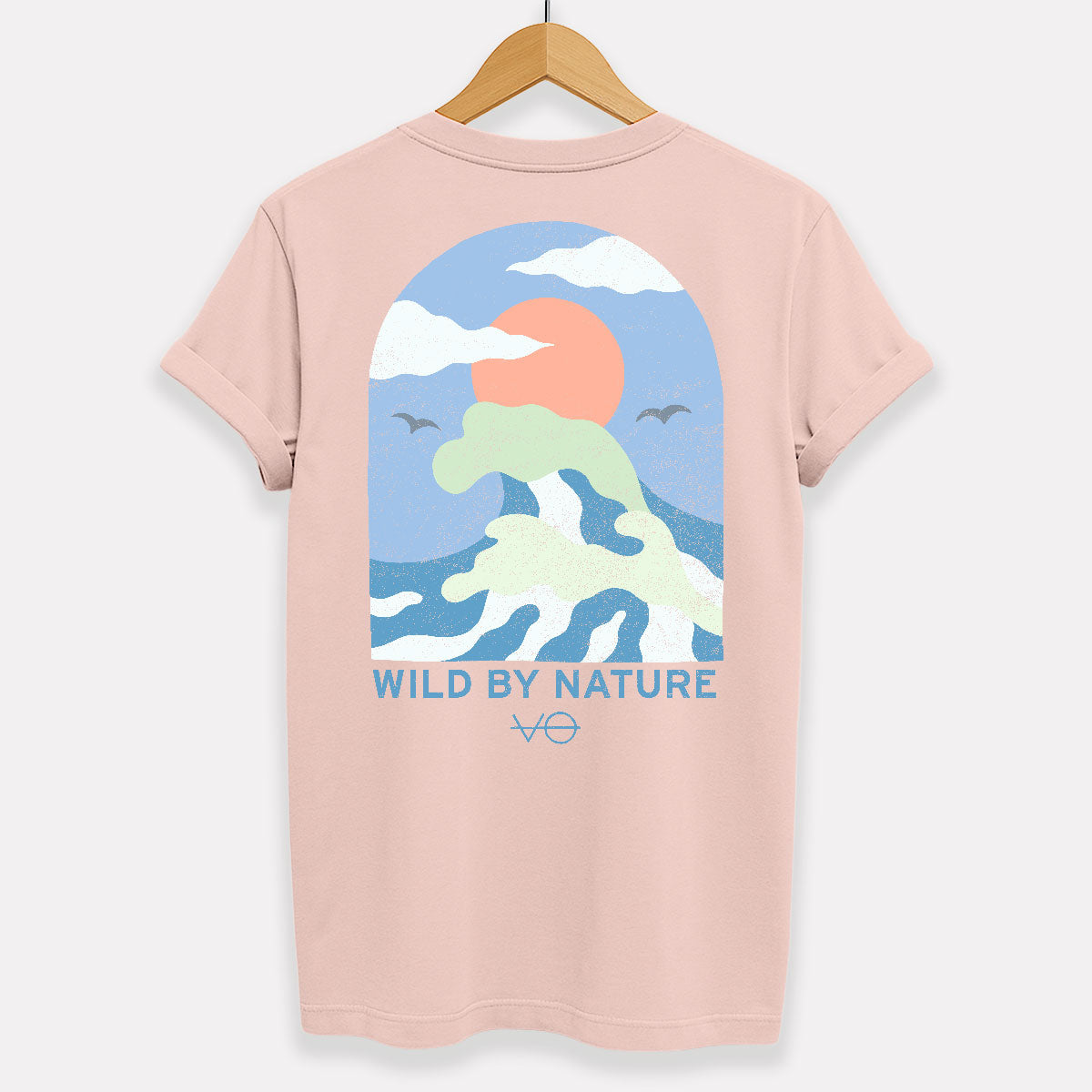 Ocean Scene Back Print T-Shirt (Unisex)