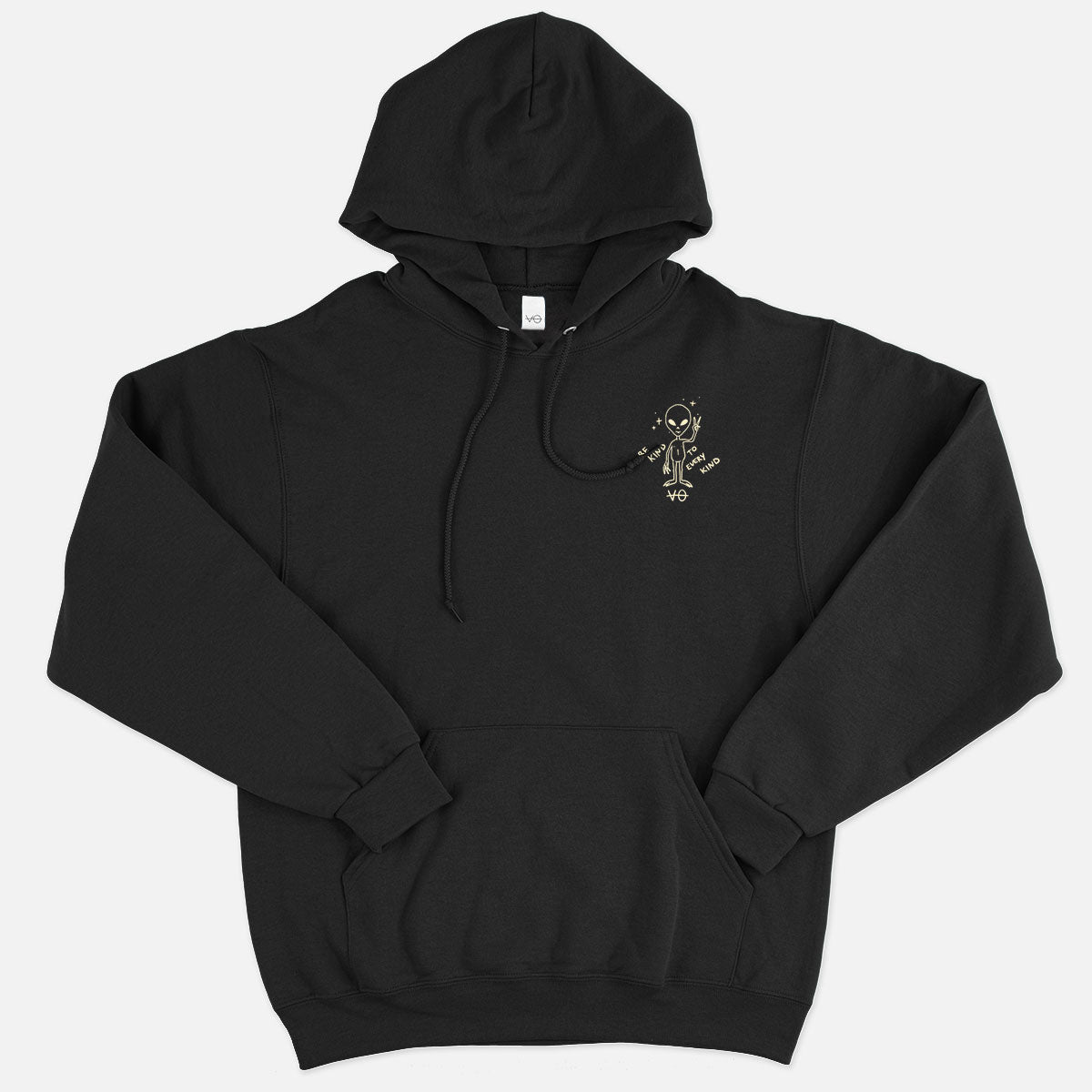 Peace Alien Doodle Hoodie (Unisex)