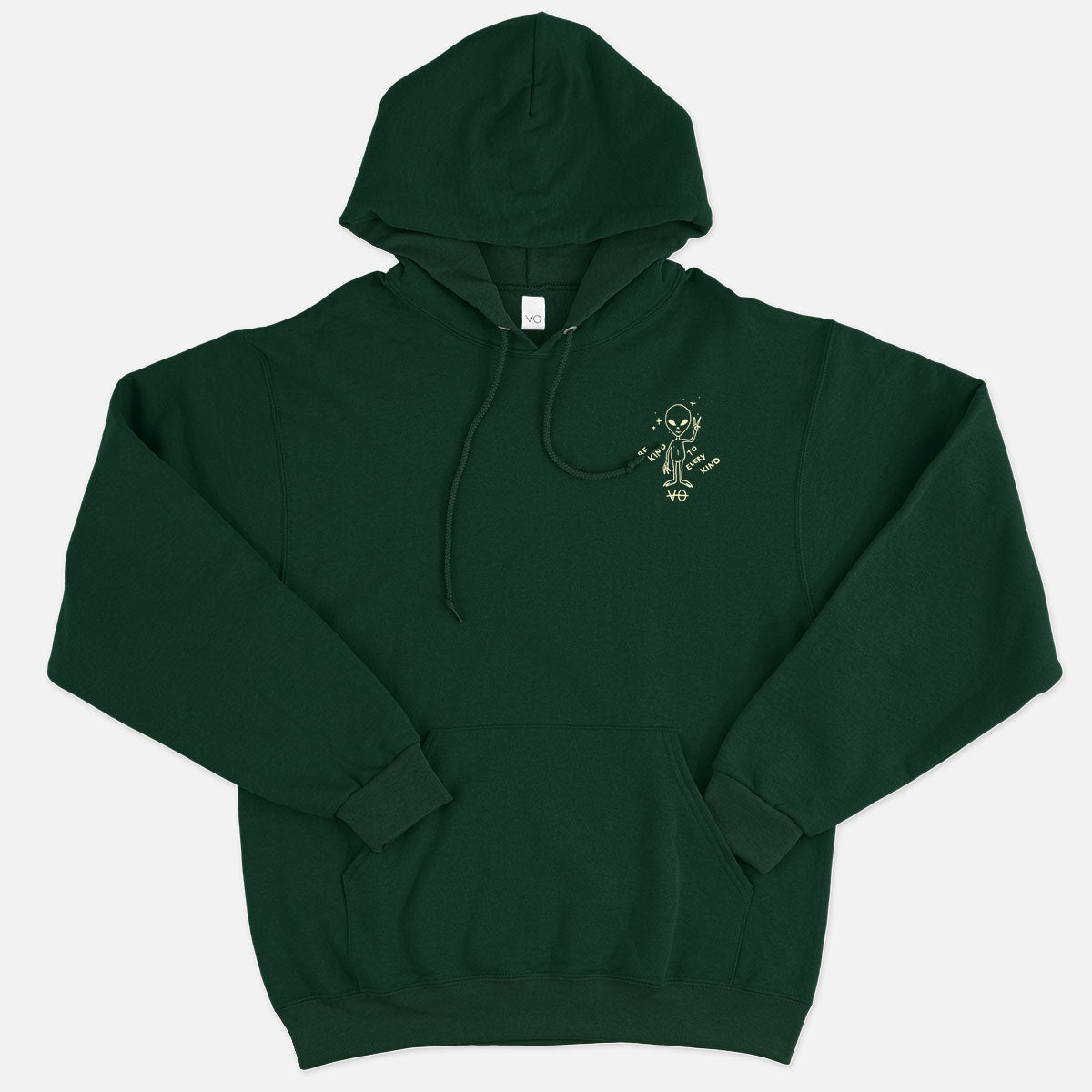 Peace Alien Doodle Hoodie (Unisex)