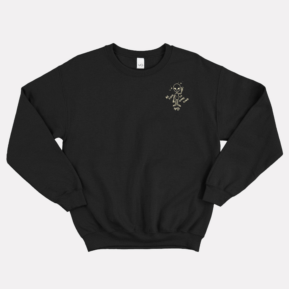 Peace Alien Doodle Sweatshirt (Unisex)