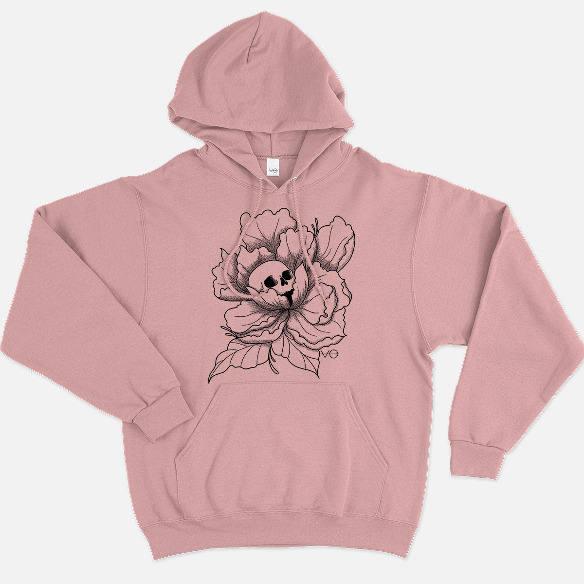 Peony Skullflower Hoodie (Unisex)