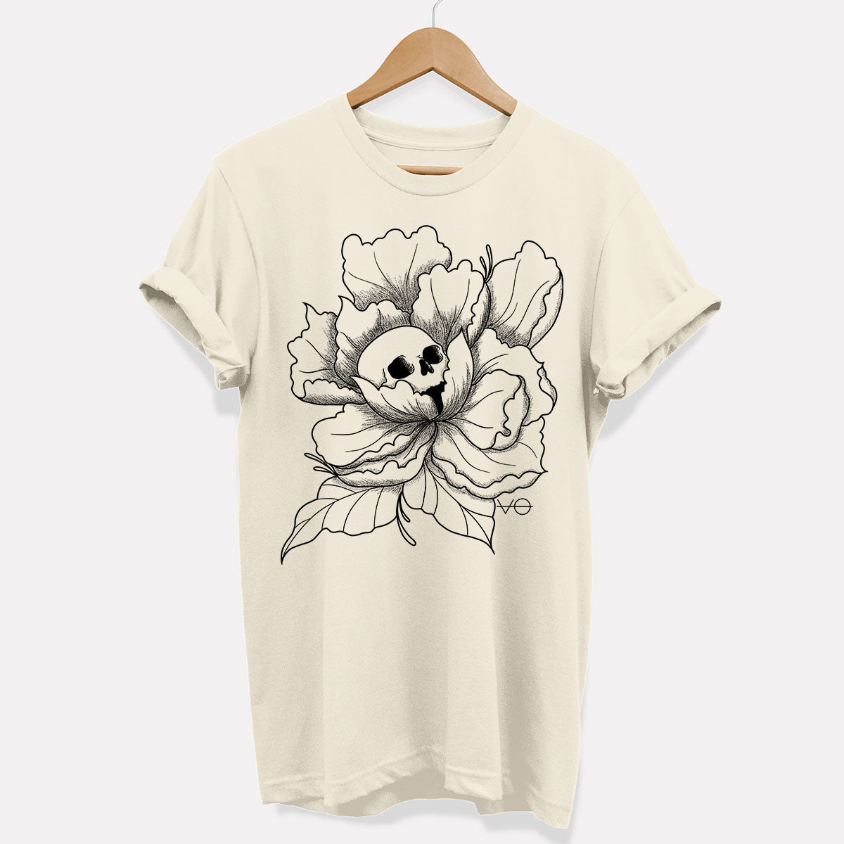 Peony Skullflower T-Shirt (Unisex)