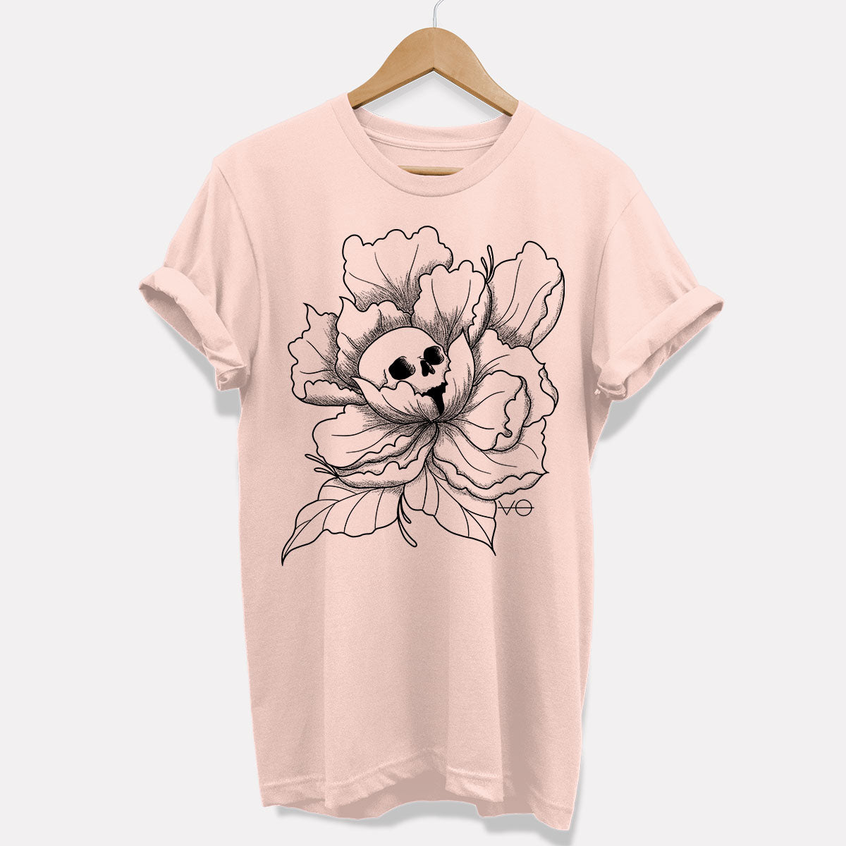 Peony Skullflower T-Shirt (Unisex)