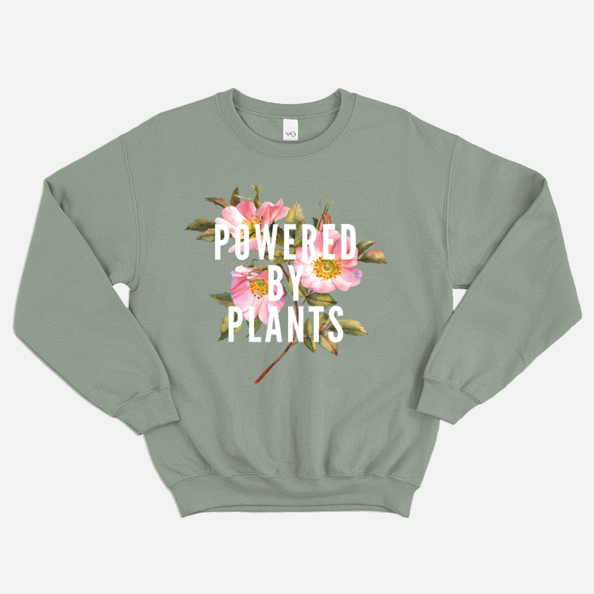 Powered By Plants Sweatshirt (Unisex) VO