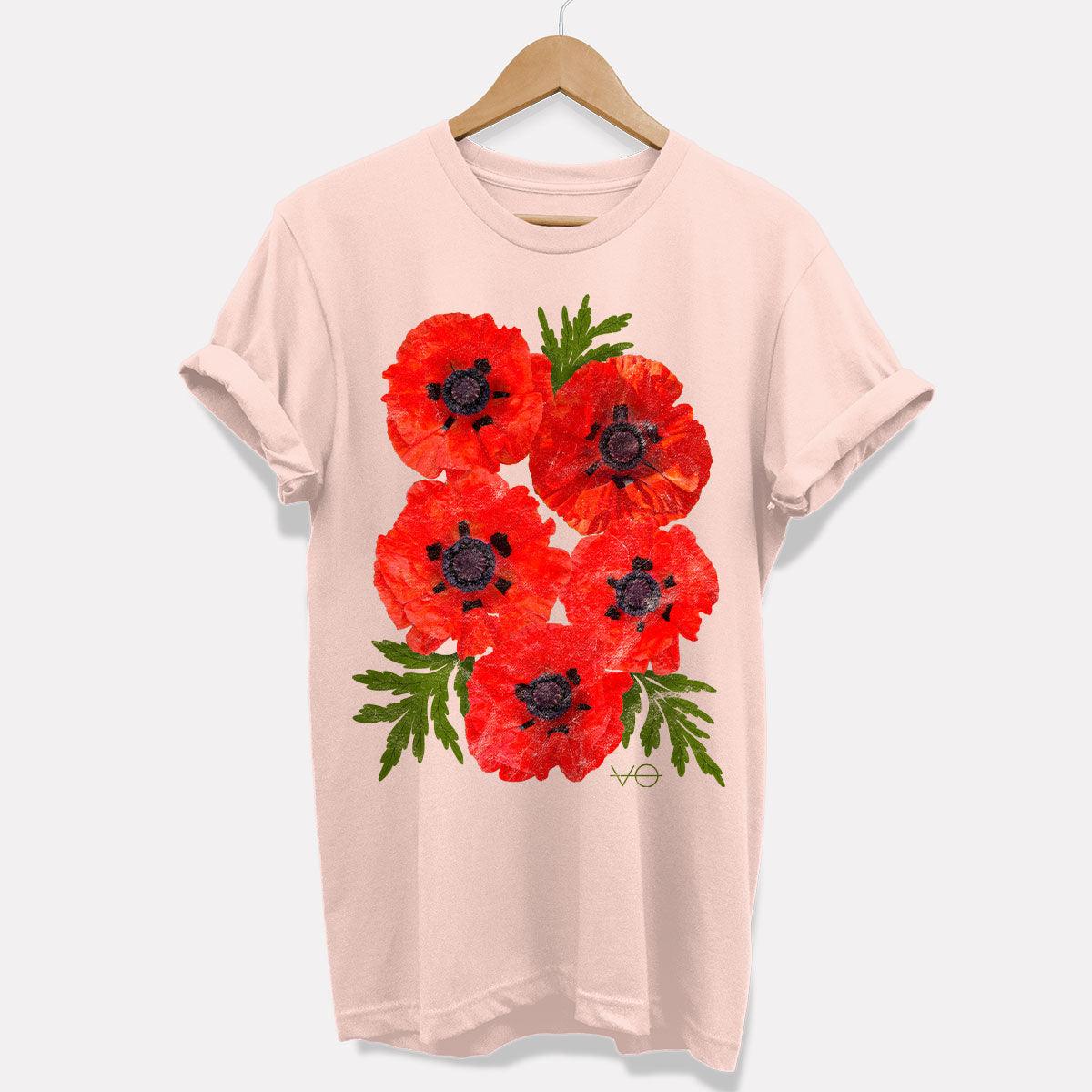 Pressed Poppies T-Shirt (Unisex)