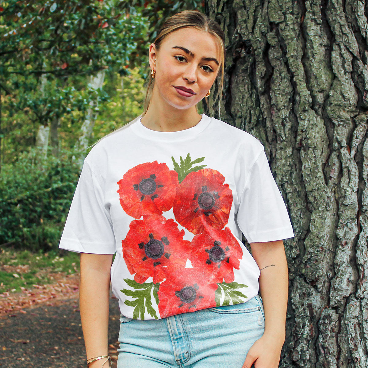 Pressed Poppies T-Shirt (Unisex) | VO